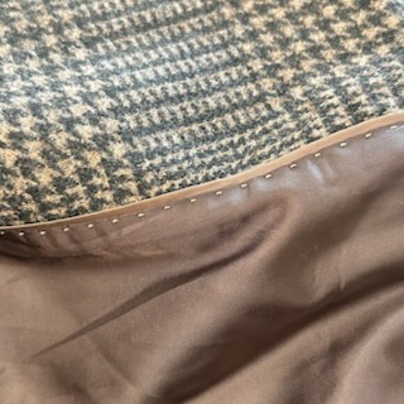 NWOT Banana Republic Tailored Fit Brown Glen Plaid Jacket Blazer - Picture 11 of 16